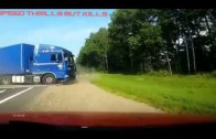 HIGH SPEED Truck Accident _ DAF XF Ruined The HIGHWAY