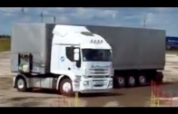 THE BEST PARKING SKILLS by a Volvo Truck Driver