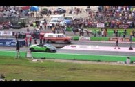 Lamborghini vs FARM TRUCK DRAG RACE ( STREET OUTLAWS )