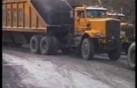 Trucks on a very abusive coal haul in Indonesia.