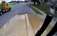 Dumb rookie truck driver