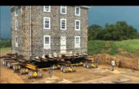 580-TON Stone House Moved in 7 Hours