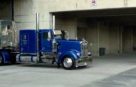 Trucks Leaving The Great American Trucking Show